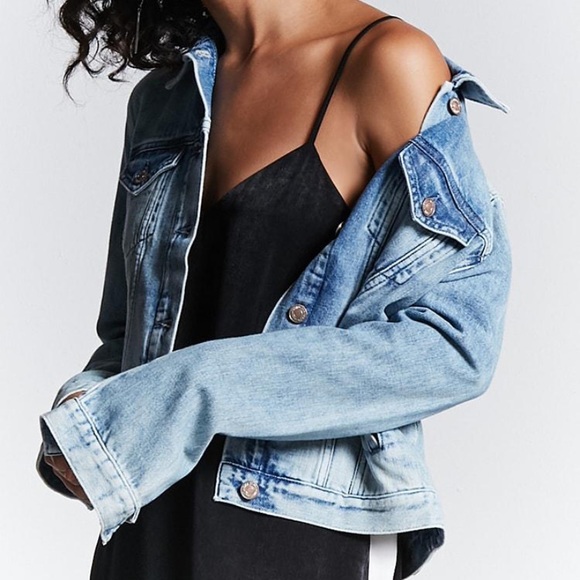 Forever 21 Jackets & Blazers - Faded Denim Jacket